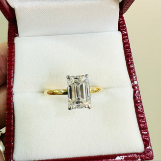 Classic Emerald Cut Diamond Ring