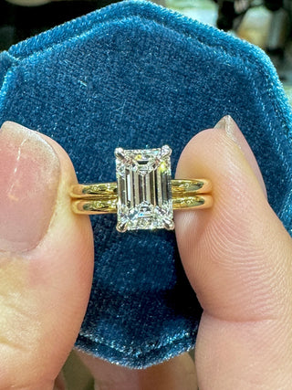 Classic Emerald Cut Diamond Ring