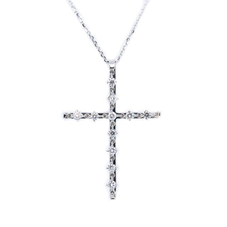 Chain Link Diamond Cross