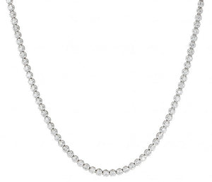 3ct 4 Prong Diamond Tennis Necklace