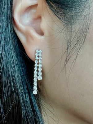 Waterfall Diamond Earrings
