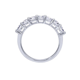 1.40ct 7 Stone Shared Prong Diamond Band