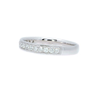 3mm Pave Diamond Band