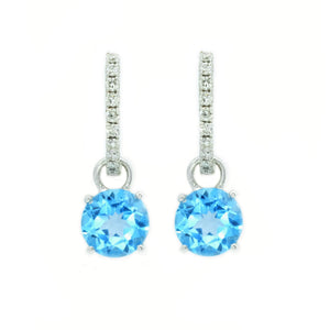 Diamond Huggies with Detachable Drops - Johnny Jewelry
