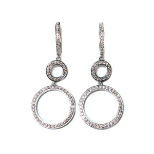 Double Loop Earrings - Johnny Jewelry