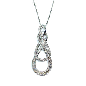Eternity Diamond Pendant - Johnny Jewelry