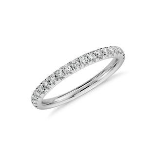 2.8mm French Pave Diamond Band