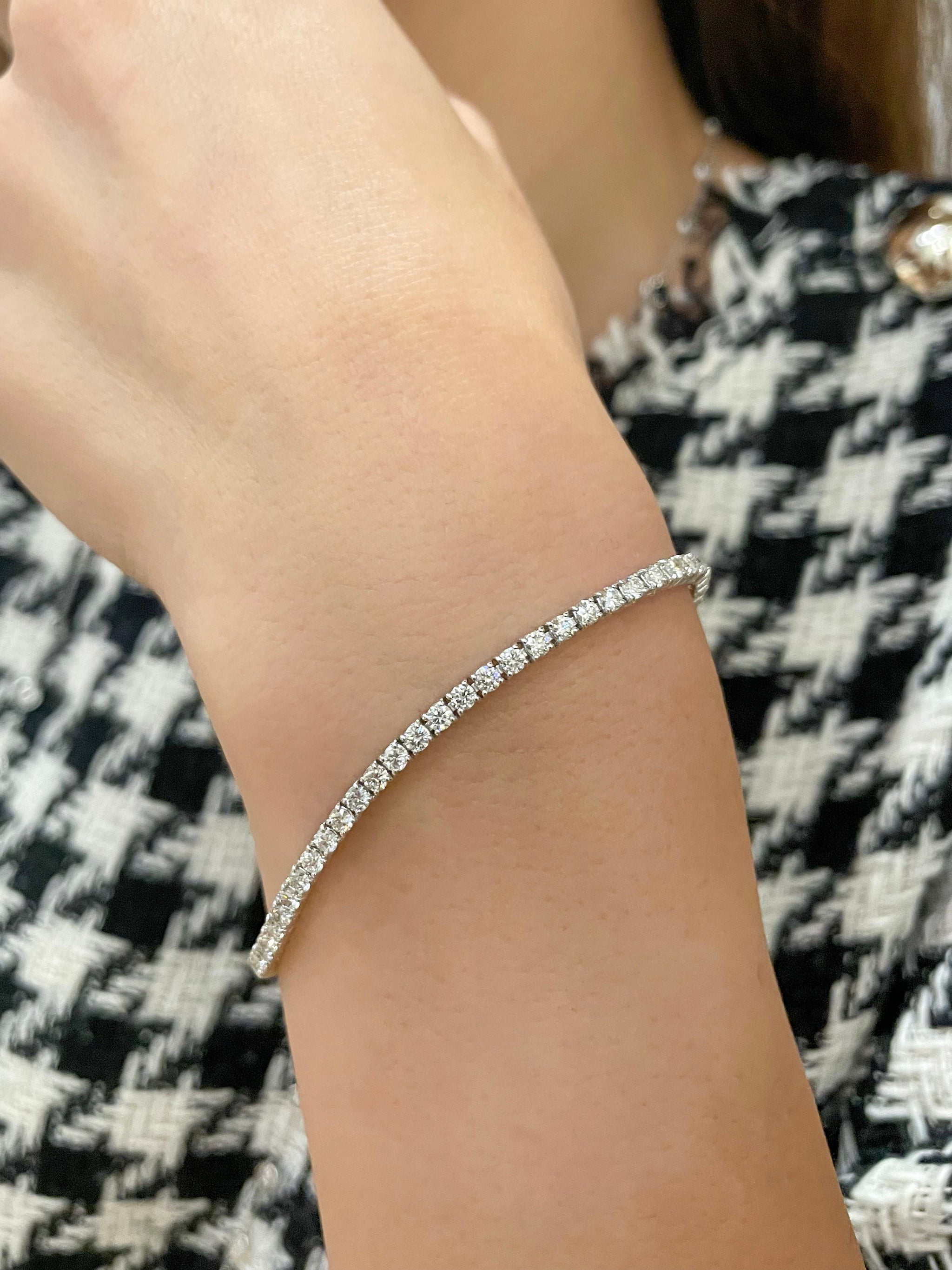 3 carat diamond bracelet Clearance
