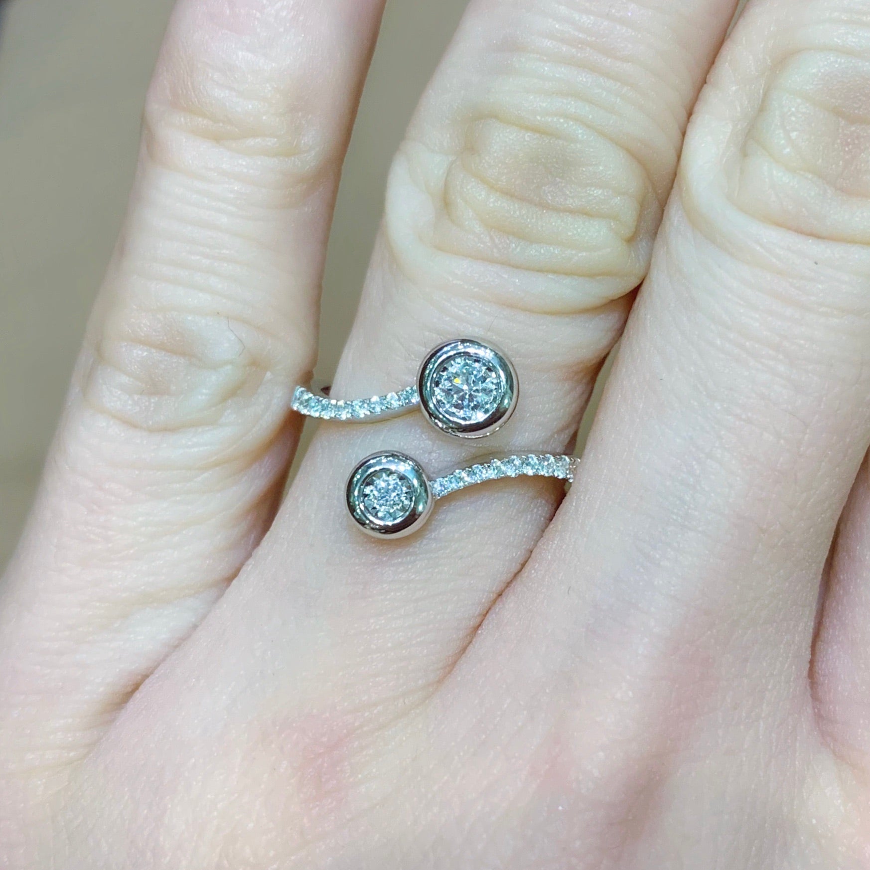 2 Stone Diamond Fashion Ring - 444C3DAADFHYW – Droste's Jewelry Shoppes