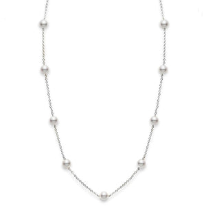 Pearl By The Yard Necklace - Johnny Jewelry